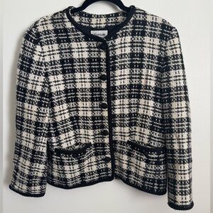 Harrison Kent Vintage Women’s Jacket Tweed Plaid Wool